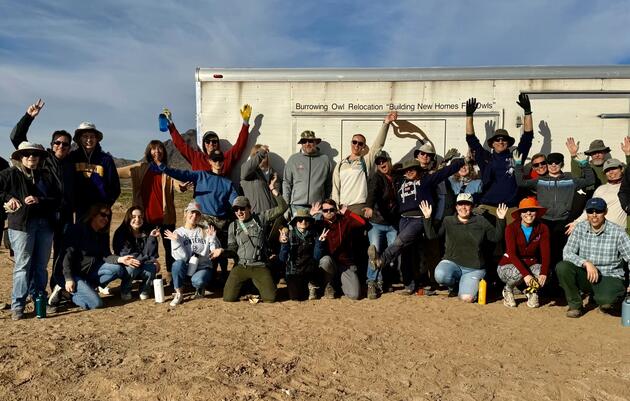 Conservation Volunteer Day: Burrowing Owl Relocation