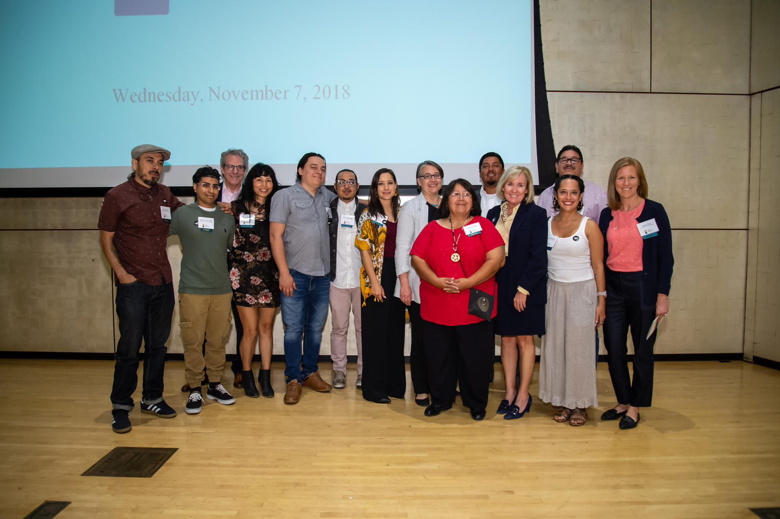 The Vesich eth ve:m (All of Us Together) team, comprised of Audubon Southwest, Medio Completo artists, and the Huhugam Heritage Center. The Vesich eth ve:m (All of Us Together) team, comprised of Audubon Southwest, Medio Completo artists, and the Huhugam Heritage Center.